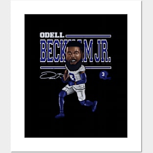 Odell Beckham Jr. Los Angeles R Coon Posters and Art